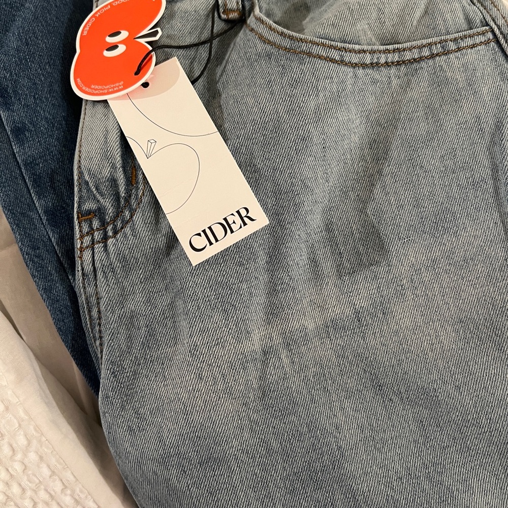Cider High Rise Wide Leg Jeans - Picture 6 of 12